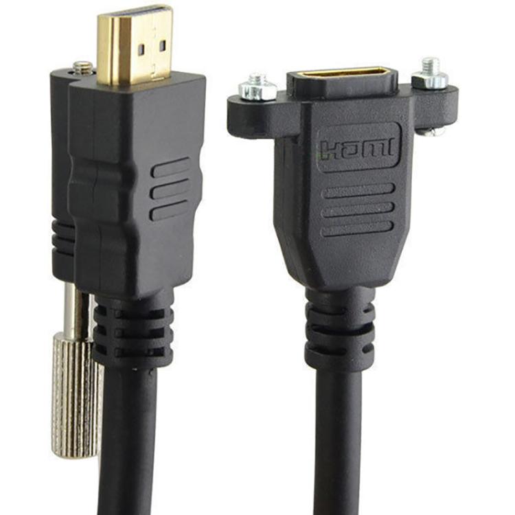 Cavo di prolunga HD da HDMI a HDMI pannello fisso, lunghezza: 1,5 m, HDMI to HDMI, Length: 1.5m Cavo di prolunga HD da HDMI a HDMI pannello fisso, lunghezza: 1,5 m, HDMI to HDMI, Length: 1.5m